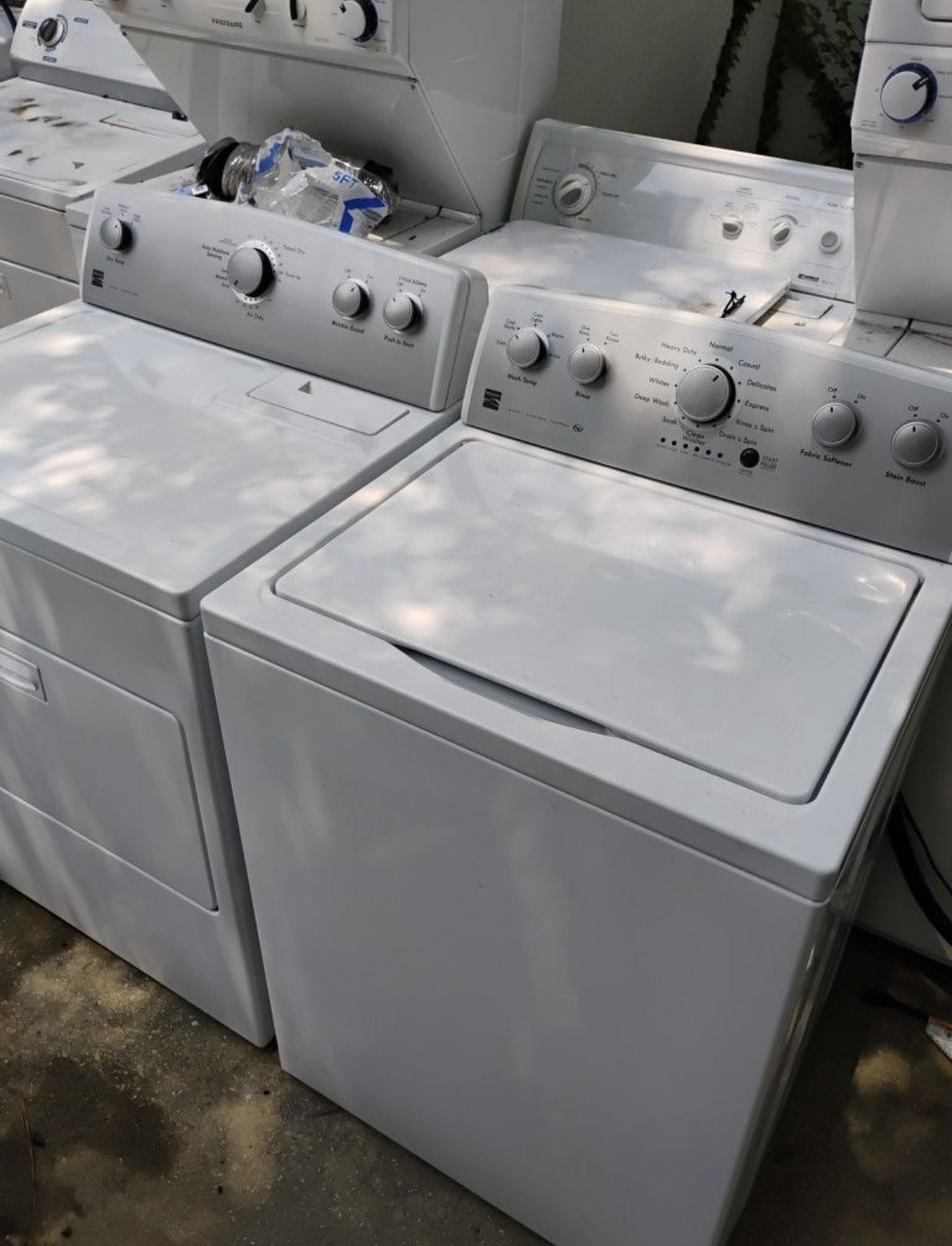Kenmore Washer And Dryer