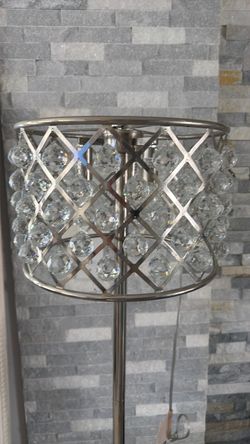 Crystal Bead Floor Lamp