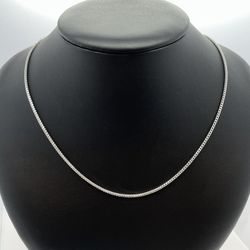 New 14k Solid Gold Box Chain 