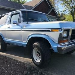 Trade Chevy Pickip For 4wd 4x4 4×4 Ford Classic Bronco F100