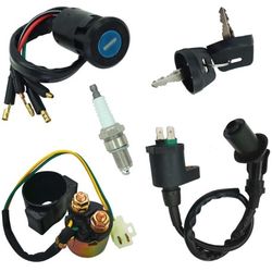 Ignition Key Switch & Coil for Honda TRX300 Fourtrax (contact info removed)-2000 ATV