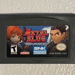 Nintendo GBA Metal Slug 
