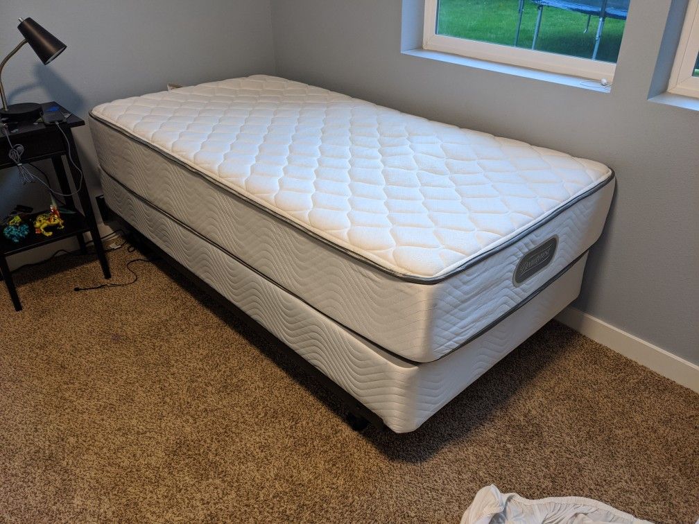 Twin sized bed