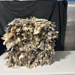 Shag Style Ottoman Box