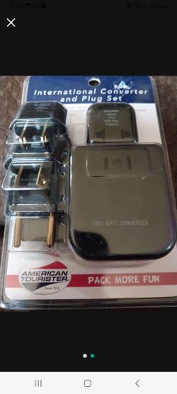 Tourister International Converter (Brand New)