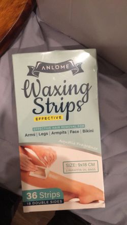 Waxing strips for women men arm legs armpits face bikini