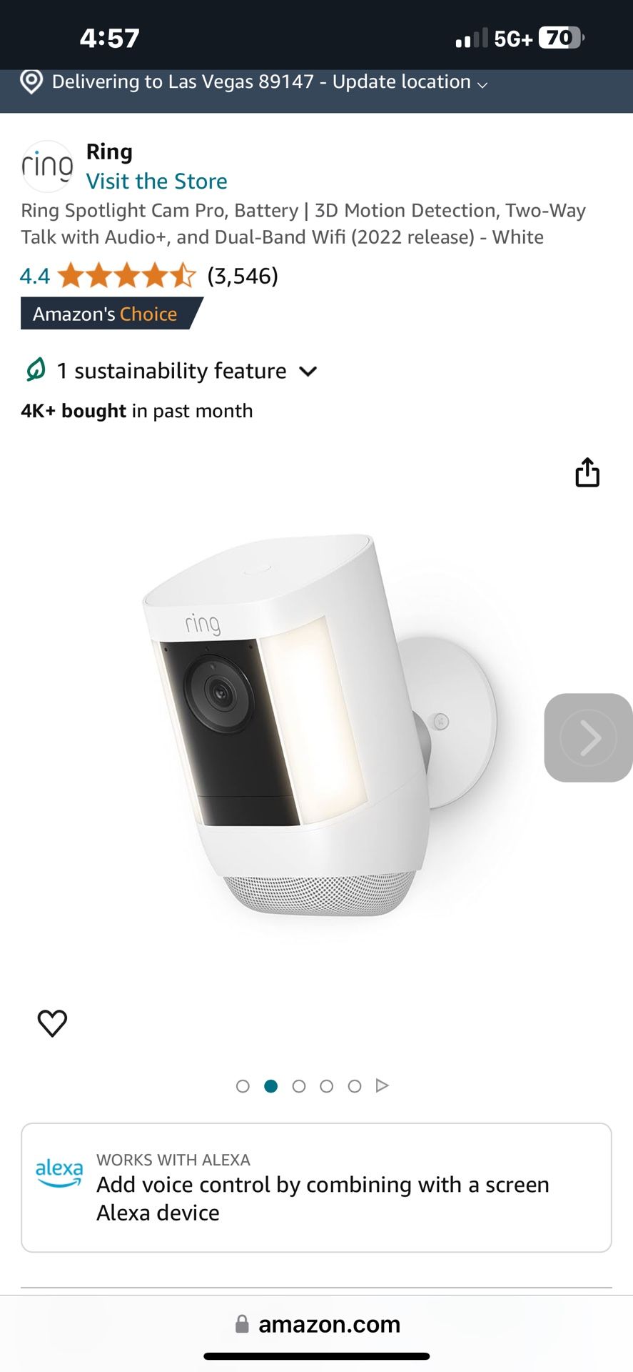 RING SPOTLIGHT CAM PRO 