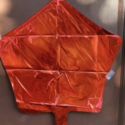 Red And Blue Birthday Party Star Foil Balloons 18”