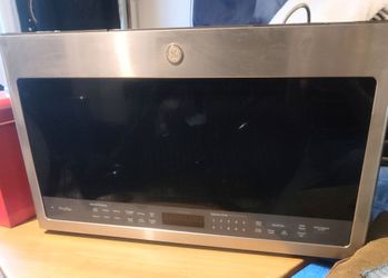 GE Profile 2.1 Cu. Ft. Over-the-Range Sensor Microwave Oven