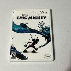 Nintendo Wii Epic Mickey