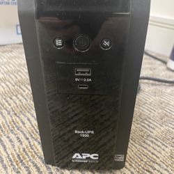 APC Scheinder UPS 1500VA Battery Backup Surge Protector