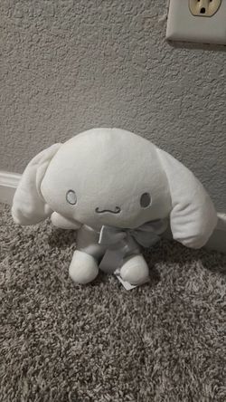 Sanrio cinnamon roll silver ribbon