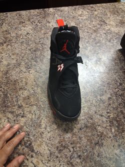 Air Jordan 8 Retro Black Sneaker