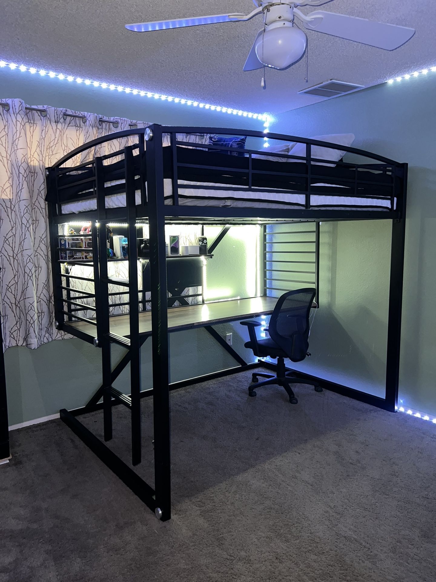 Bunk Bed With Desk