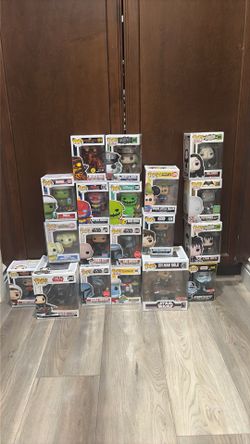 Lot of Funko pops