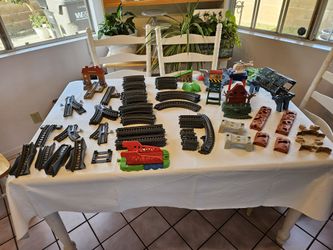 Battery Operated Train Track
