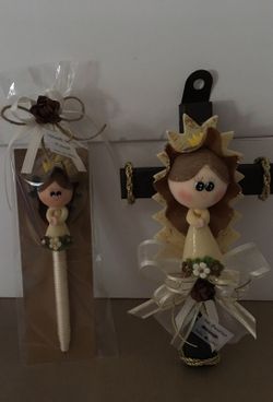 Bautizo, cruces madera para recuerdos o centros de mesa,, aceptamos 💳