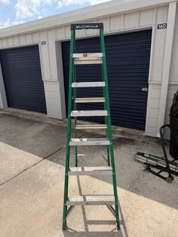Louisville Fiberglass Step Ladder 8 Foot A Frame