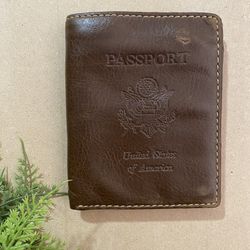 RELIC Leather Passport Wallet