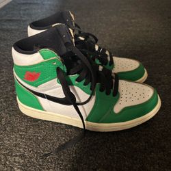 Lucky green jordan 1s
