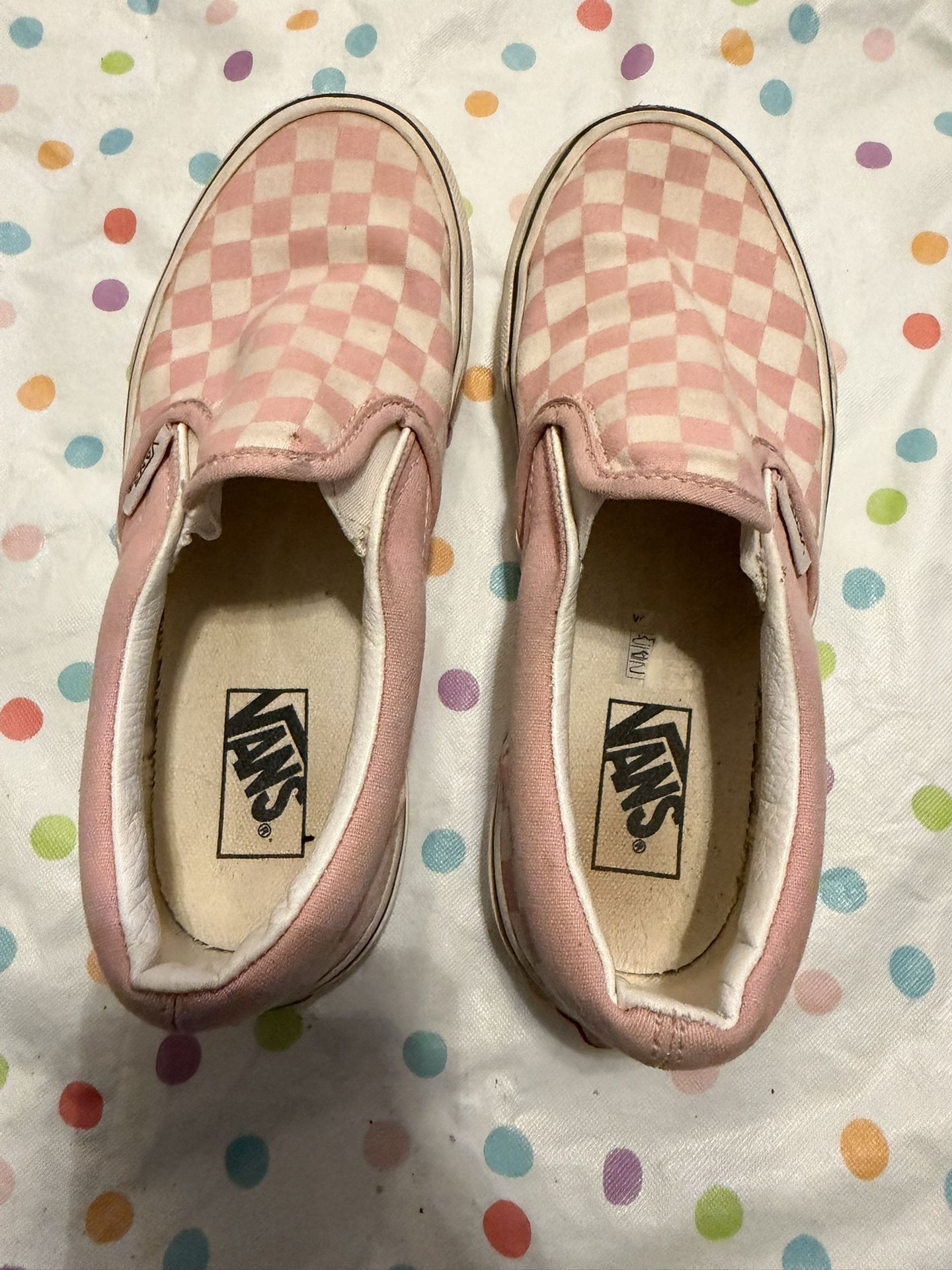 Girls Vans Slip Ons