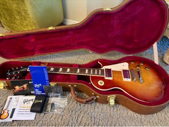 Gibson 2016 Les Paul AAA Flame Top Heritage Cherry Sunburst “MINT”