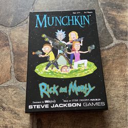 Munchkin Rick And Morty Board Game 