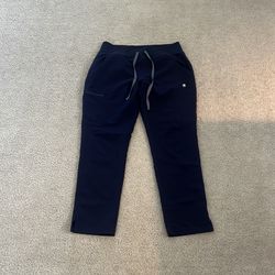 Navy figs scrub pants