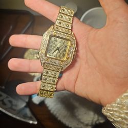 Iced Out Watch 
