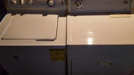 Washer and dryer