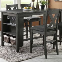 Counter Height Dining Table Set