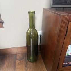 Large Decorative Wine Bottle