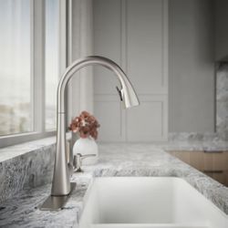 KITCHEN FAUCET - KOHLER R22867-SD-VS Maxton Pull-Down Kitchen Faucet with Soap Dispenser/Lotion Dispenser