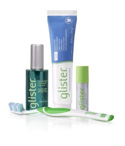 Glister oral care package