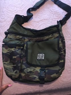 Camo diaper bag
