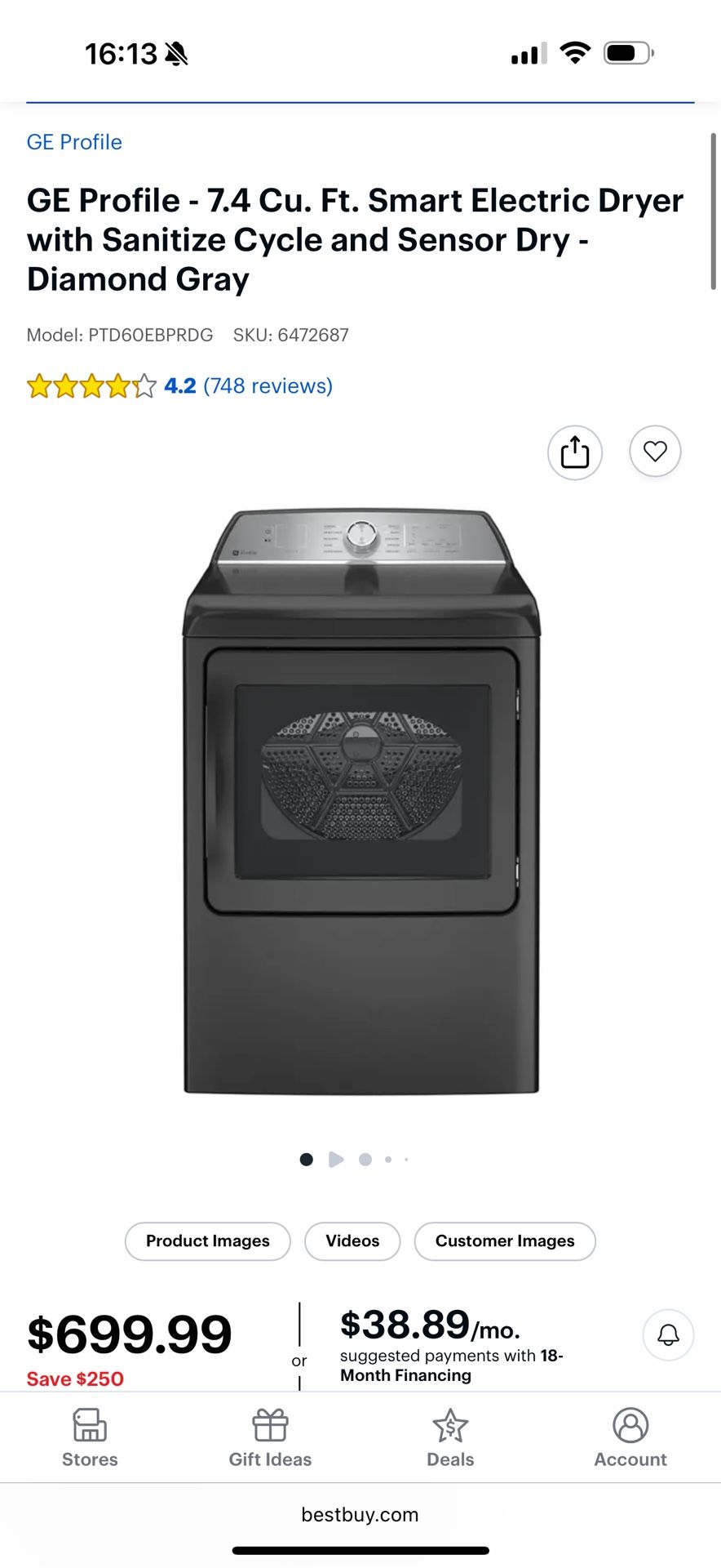 Washer & Dryer Combo