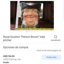 Parson Brown Toby Mug