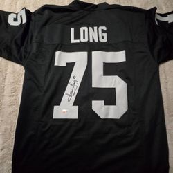 Howie Long Signed Jersey