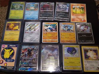 Pokemon Lots vintage and modern stamp japanese and English 15 cards total