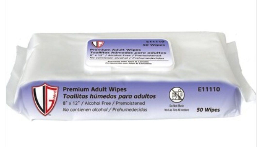 Premium Wipes 8x12 - pack of 50 - East Naples Pick up