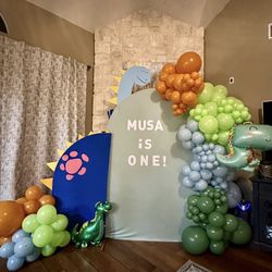 Birthday Balloon Backdrops 