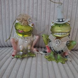 Bride And Groom Ornaments 