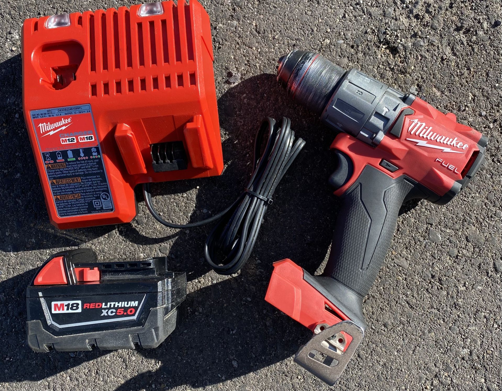 Milwaukee 1/2” Hammer Drill Set 