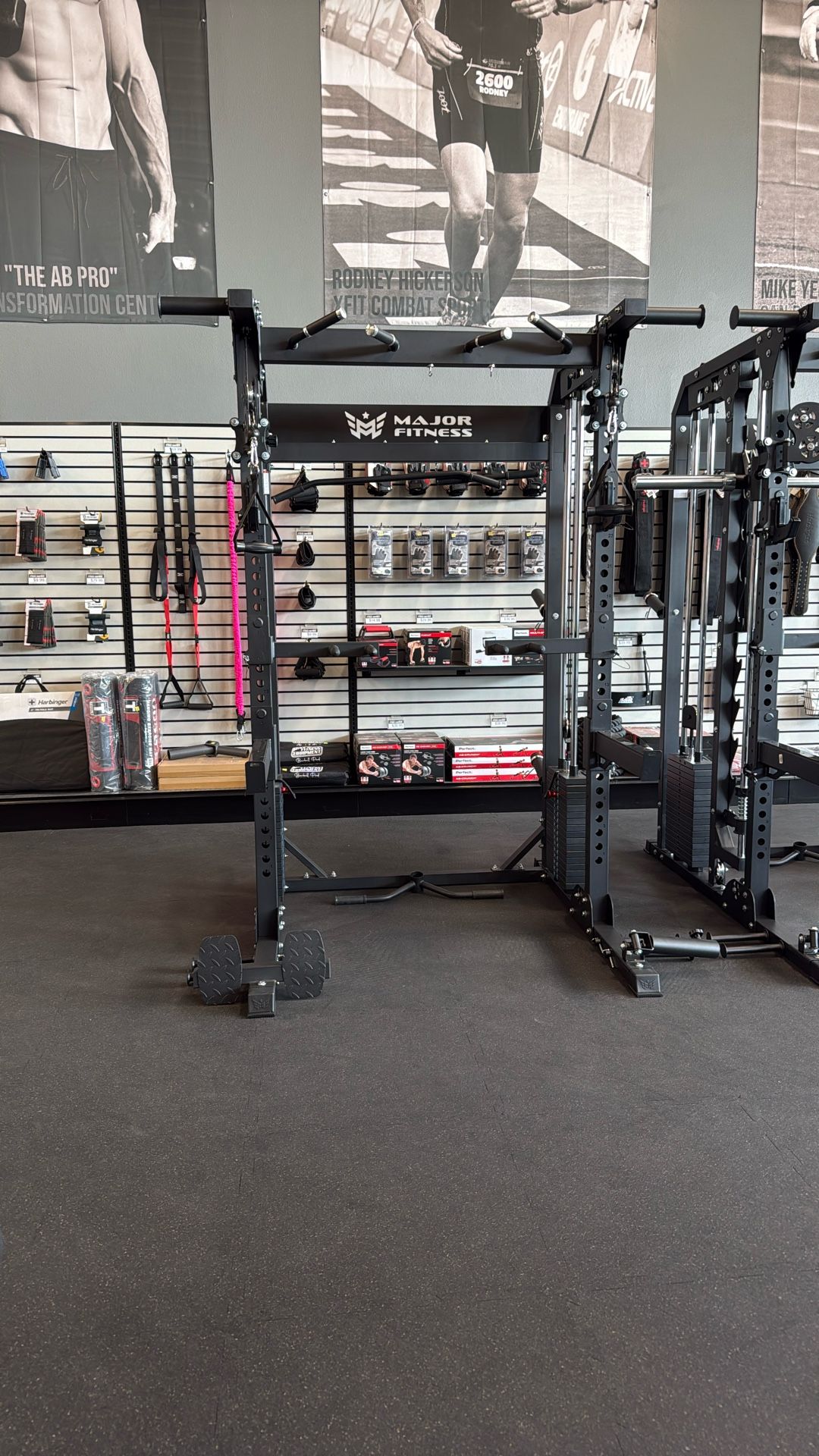 MAJOR FITNESS F22 PRO - Squat Rack Power Cage Functional Trainer with Smith Machine Option