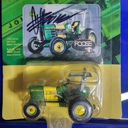 Chip Foose John Deere Tractor Autographed 