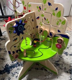 Toddler tree activity center