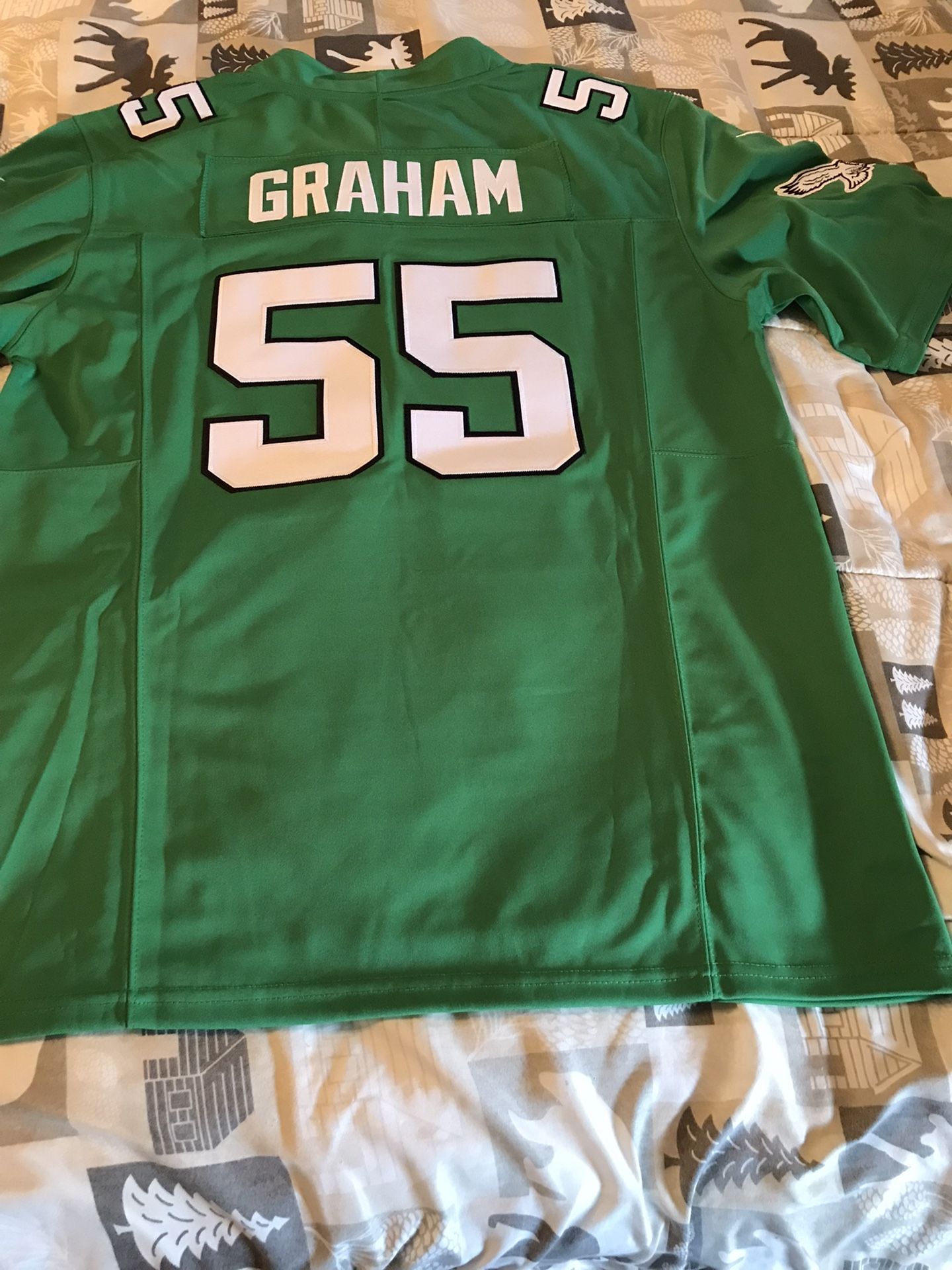 Eagles Graham Football Jersey Large
