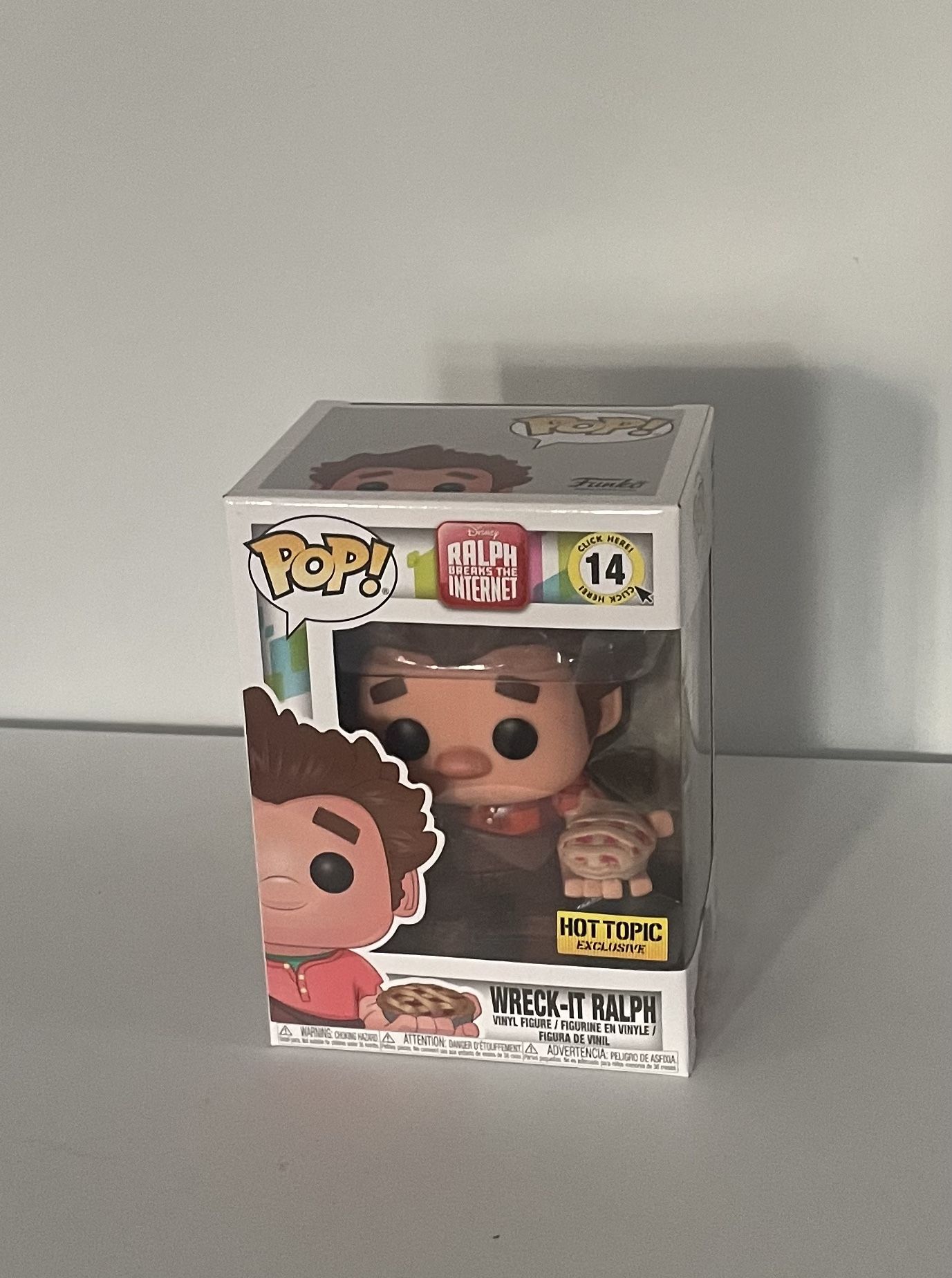 Funko Pop: Wreck It Ralph: Ralph Breaks the Internet: Ralph #07 Hot topic Excl