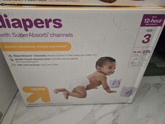 Box Of Diapers Size 3
