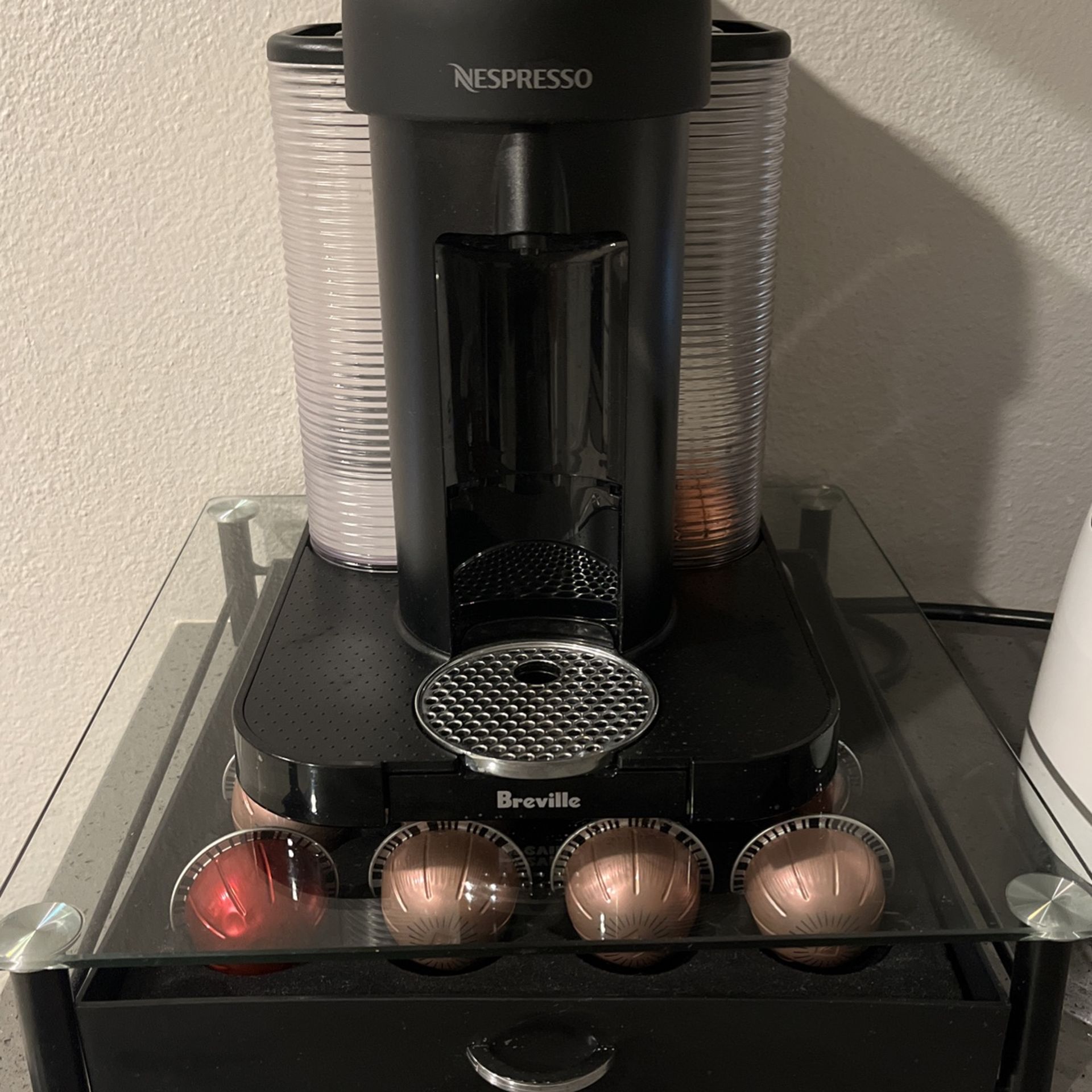 Nespresso Vertuo Coffee and Espresso Machine by Breville,